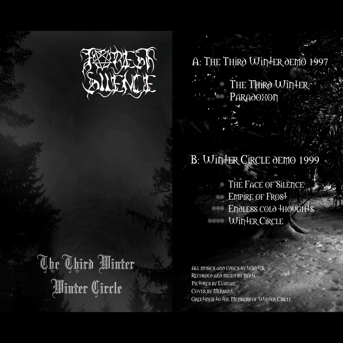 FOREST SILENCE - The Third Winter / Winter Circle